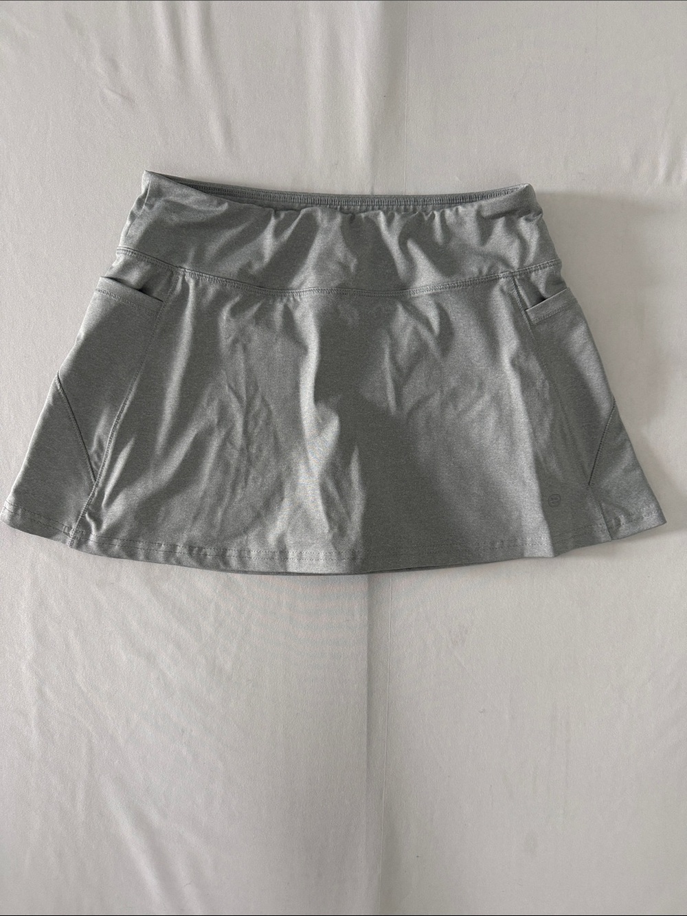 Grey Athletic Skort with Pocket Sz XS